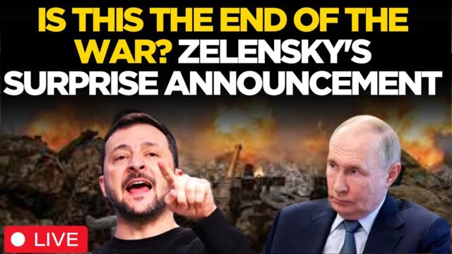Live | Zelensky 'Ready' to Quit as President in Exchange for Ukrainian NATO Membership | Russia War