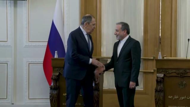 Совместная пресс-конференция С.Лаврова и А.Аракчи, Тегеран, 25 февраля 2025 года