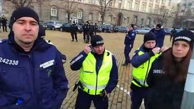 Протест пред народното събрание "Бойкот на парламента" - 26.02.2025