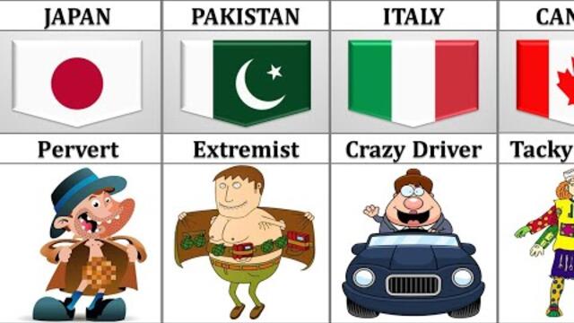 Bad Stereotypes From Different Countries