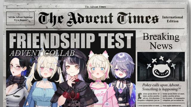 【ADVENT NEW OUTFIT COLLAB】Friendship test??!!! What is Pokey planning....