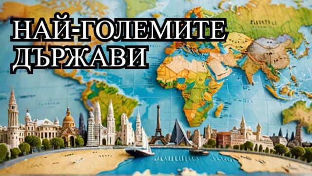 Топ 11 Най-големите държави и тяхните забележителности + 1 Тайна