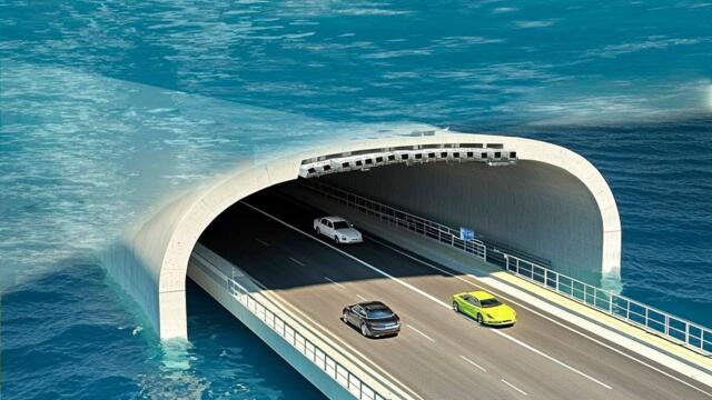 Japanese engineers' underwater tunnel project shocked billions of people. Unbelievable project!