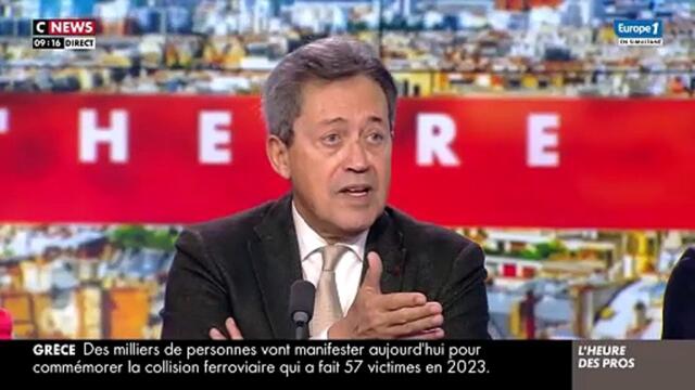 Pascal Praud sur CNEWS
