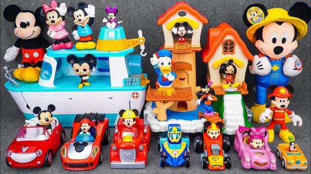 Satisfying with Unboxing Disney Junior Mickey Mouse Funhouse Treasure Adventure Pirate Ship | ASMR