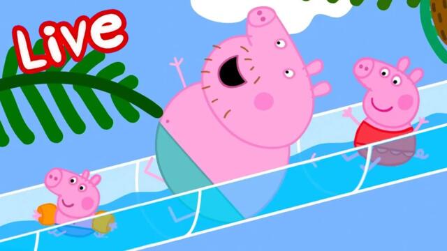 🔴 Peppa Pig SEASON 9 LIVE! 🎬  FULL EPISODES 🍿 Adventures with Peppa 🌟 Kids Cartoons 🔴 2025-03-01 14:01