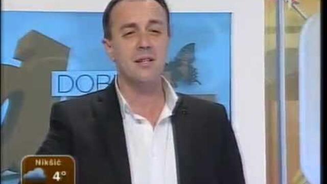 Esad Merulic - Ja i dalje cekam - Jutarnji program - (RTCG 2014)