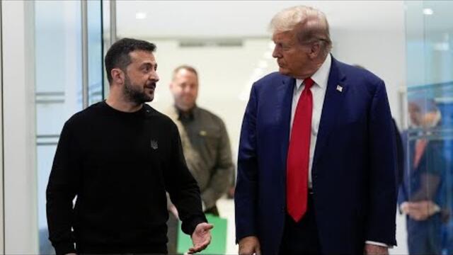 REPLAY: Donald Trump and Volodymyr Zelensky meet at the White House