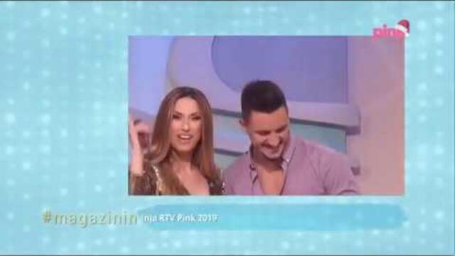 Rada Manojlovic & Emir Djulovic - Svadba - Magazin IN - (TV Pink 04.01.2020.)