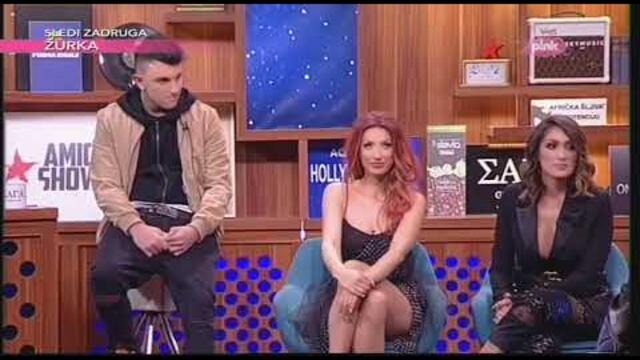 Rada Manojlovic - Gostovanje - Ami G Show - (TV Pink 06.02.2018.) - 1. deo