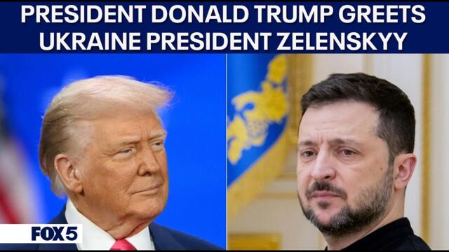 President Donald Trump participates in bilateral meeting with Ukraine President Zelenskyy