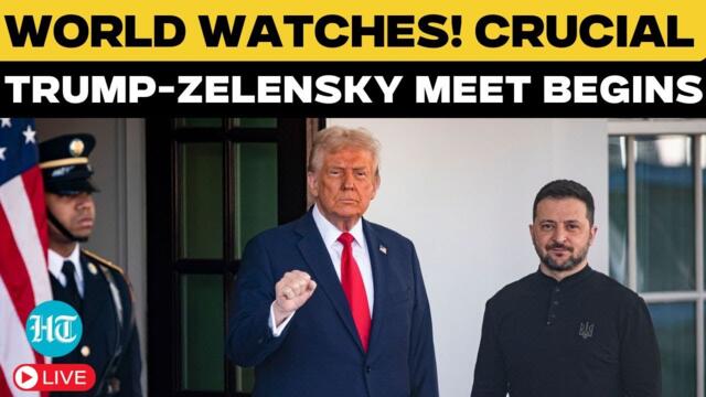 Trump-Zelensky Meet LIVE | Donald Trump Meets Ukraine President Zelensky | Russia-Ukraine War | USA