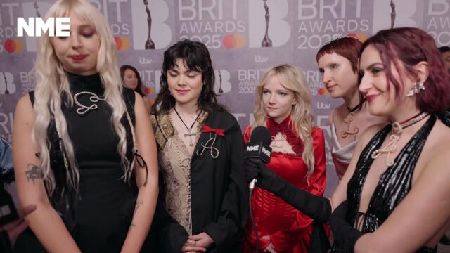 BRITs 2025: The Last Dinner Party talk new material and the importance of prioritising mental health