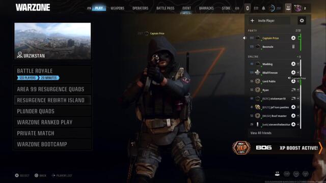 Black Ops 6 bit of rebirth island and maybe Zombies with the lads