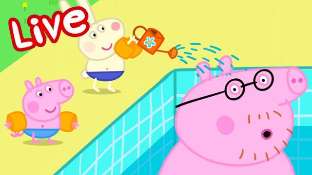 🔴 Peppa Pig SEASON 2 LIVE! 🎬  FULL EPISODES 🍿 Adventures with Peppa 🌟 Kids Cartoons 🔴 2025-03-04 11:24
