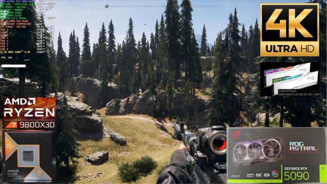 Far Cry 5 4K Gameplay / ASTRAL RTX 5090 / AMD Ryzen 7 9800X3D