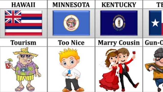 Bad Stereotypes From Every U.S. State – But Are They True? 🤔🇺🇸