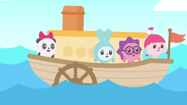 Малышарики идут в детский сад - НОВАЯ СЕРИЯ: ТУМАН  мультфильм для малышей