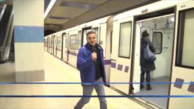 Българин надбяга метрото