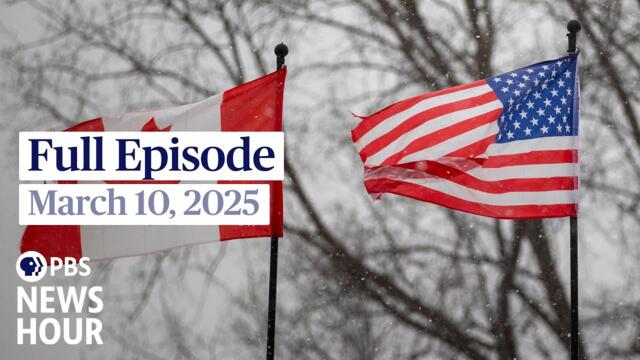 PBS News Hour West live episode, March 10, 2025