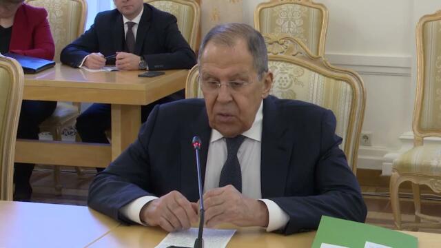 С.Лавров и Ф.Синирлиоглу, Москва, 11 марта 2025 года