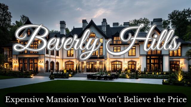 Inside the Most Expensive Mansion in Beverly Hills – You Won’t Believe the Price!