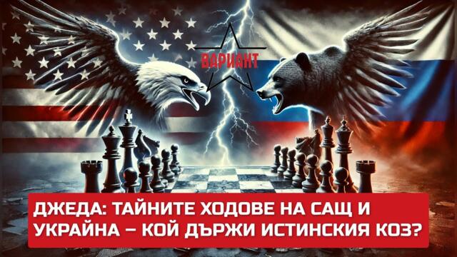 ДЖЕДА: ТАЙНИТЕ ХОДОВЕ НА САЩ И УКРАЙНА – КОЙ ДЪРЖИ ИСТИНСКИЯ КОЗ?,  Вариант #449
