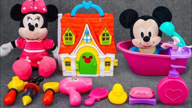 Satisfying with Unboxing Disney Mickey Mouse Cute Bathtub Playset | Review Toys ASMR