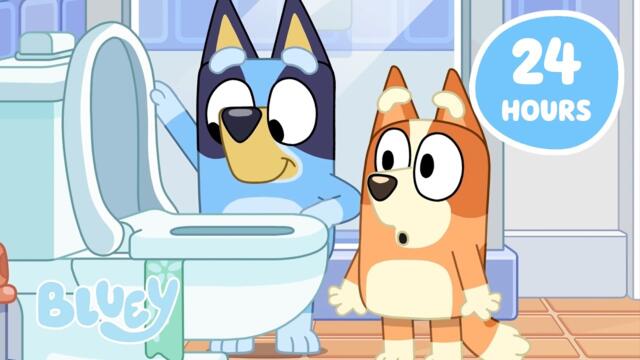 🔴LIVE: Non-Stop Bluey Fun! 🤩 💙 | 24 HOURS BLUEY HIGHLIGHTS | Bluey 2025-03-12 10:03