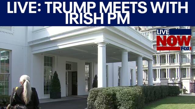 FULL: President Trump meets with Irish Prime minister before St. Patrick’s Day