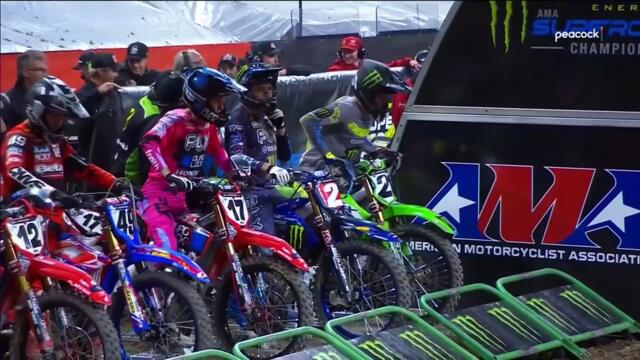 AMA Supercross 2025. Round 9. Indianapolis Race Part 2