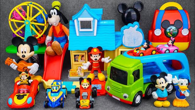 Satisfying with Unboxing Disney Junior Mickey Mouse Fun Wheel Playset | Review Toys ASMR