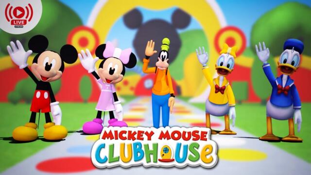 🔴 LIVE Mickey Mouse Finger Family Nursery Rhymes & Kids Songs