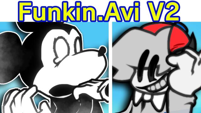 Friday Night Funkin' VS Mickey Mouse | Funkin.avi V2 FULL WEEK (FNF Mod) (Minnie Mouse/Mouse.avi)