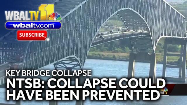 NTSB: Maryland could have, should have known Key Bridge was vulnerable