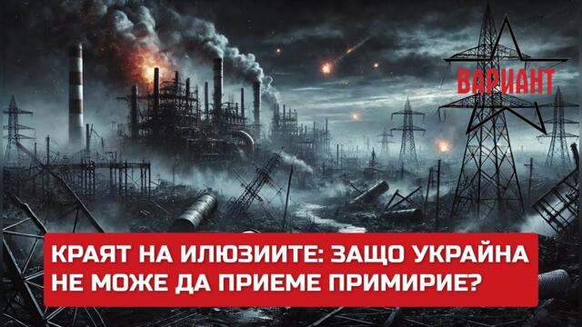 КРАЯТ НА ИЛЮЗИИТЕ: ЗАЩО УКРАЙНА НЕ МОЖЕ ДА ПРИЕМЕ ПРИМИРИЕ?,  Вариант #458