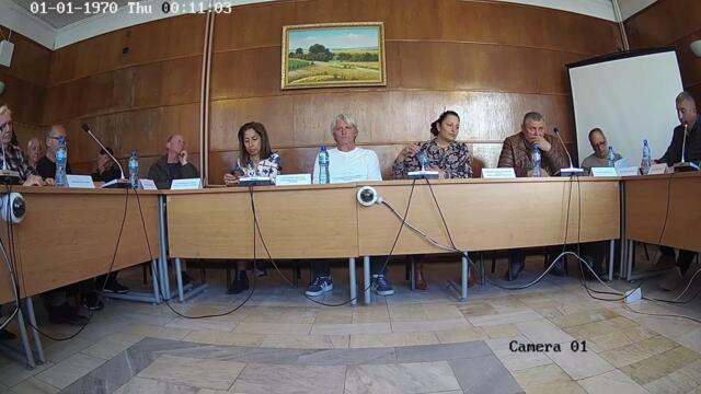 Видеозаписи от 30-то извънредно заседание на Общински съвет – Твърдица, 20.03.2025 г. - камера 1