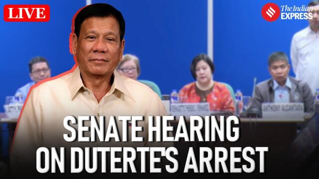 Rodrigo Duterte Senate Hearing LIVE | Senate Debates ICC Compliance & Arrest 2025-03-22 18:43