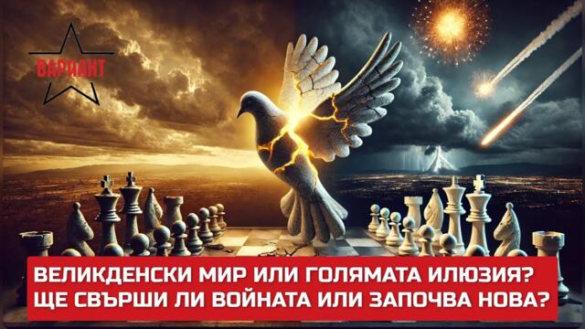 ВЕЛИКДЕНСКИ МИР ИЛИ ГОЛЯМАТА ИЛЮЗИЯ? ЩЕ СВЪРШИ ЛИ ВОЙНАТА ИЛИ ЗАПОЧВА НОВА?,  Вариант #460