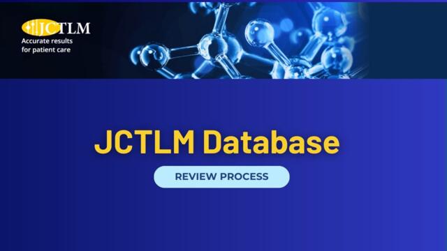 How to Nominate Higher Order References to the JCTLM Database