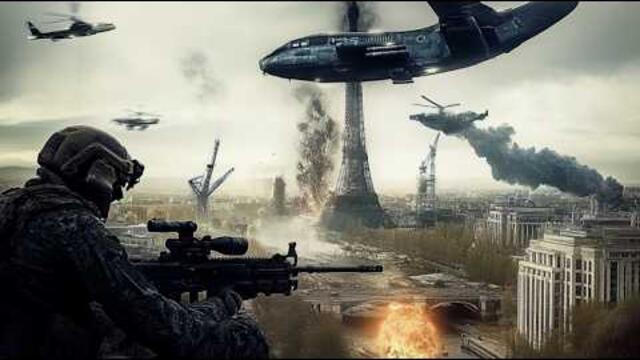 На город нападают инопланетные пришельцы | Боевик | Фантастика | Фильм