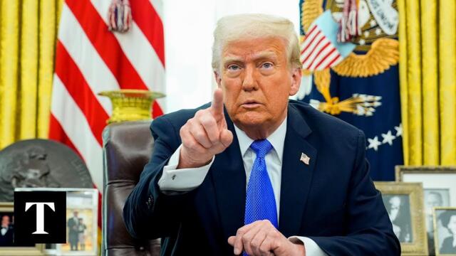 LIVE: Donald Trump hosts surprise press conference at the White House