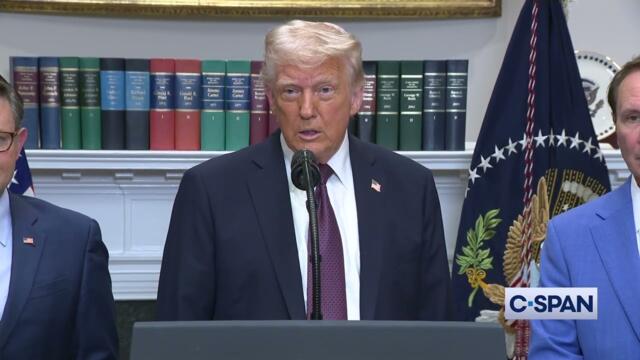 President Trump on Atlantic’s Editor-in-Chief Being Accidentally Included in a Signal Group Chat