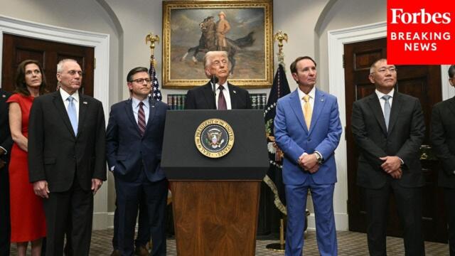 BREAKING NEWS: President Trump Announces Hyundai Investment In US, Then Takes Reporter Questions