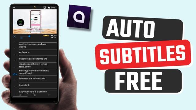 Best Free Auto Caption and Subtitles App for Android