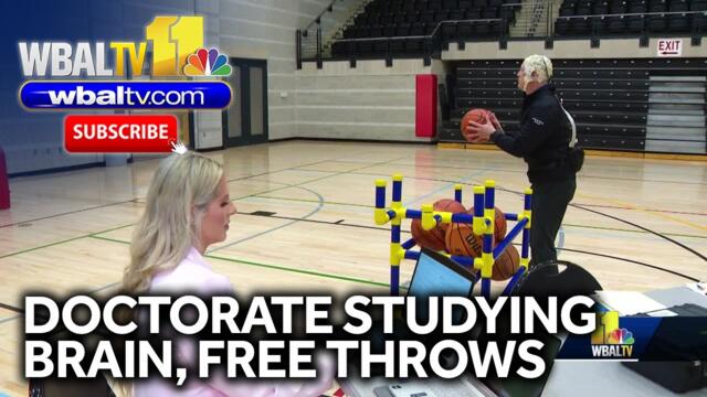 Maryland doctorate studies impact of visual reinforcement on free throws