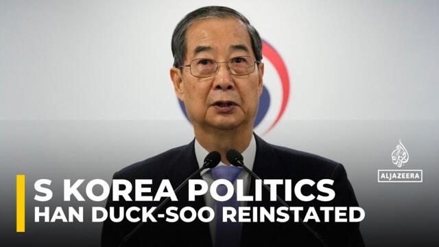 South Korean court reinstates impeached PM Han Duck-soo as acting president
