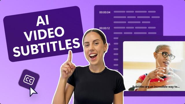 How to add AI subtitles to video (free captions)