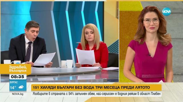 „Числата на седмицата”: Над 150 хиляди българи са на воден режим 3 месеца преди лятото