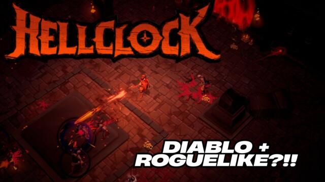This New ARPG + Roguelike Game is Amazing | Hell clock